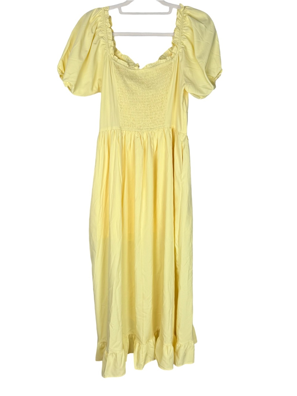 Scarlet Darkness Renaissance Maxi Yellow Dress Corset Dress Size M NWT - Picture 4 of 11